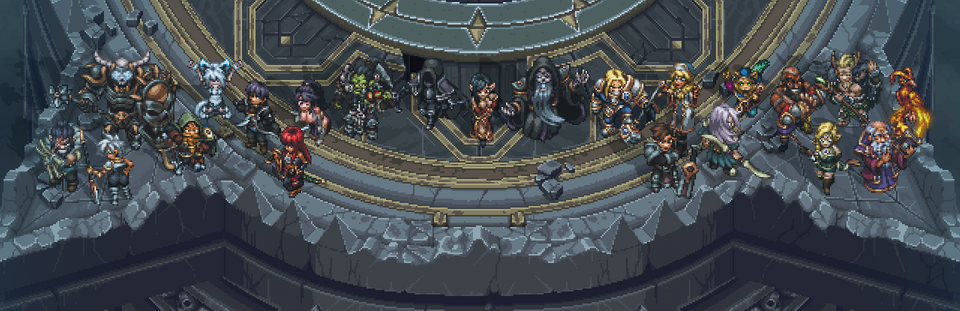 mais de 20 personagens em Drakantos